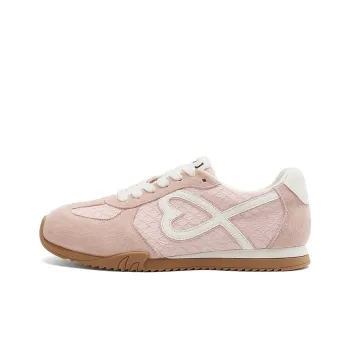 JOSINY Spring Versatile Sporty Style Soft Sole Skateboard Shoes Fashion Lightweight Casual Shoes Women's Light Pink