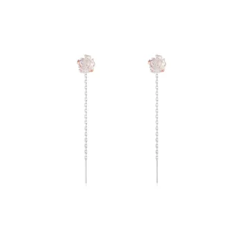 LOVE&LOVE S925 Silver Drop Earrings Women's