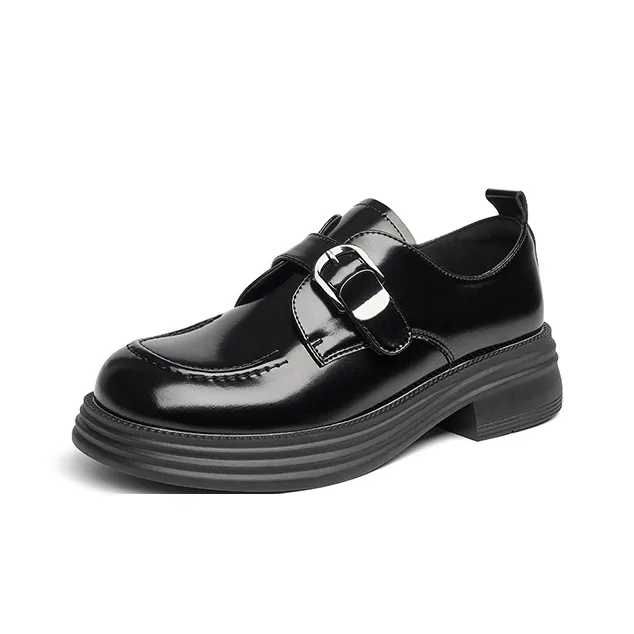 FIVE PLUS Loafers Women's Black-1
