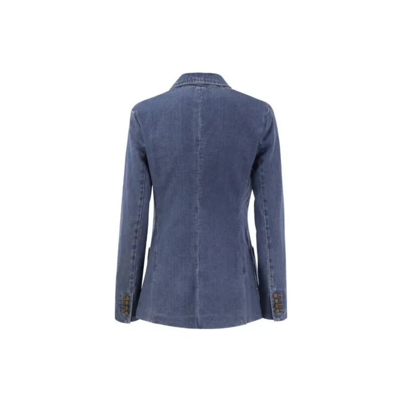 Polo Ralph Lauren Double Breasted Denim Blazer-1