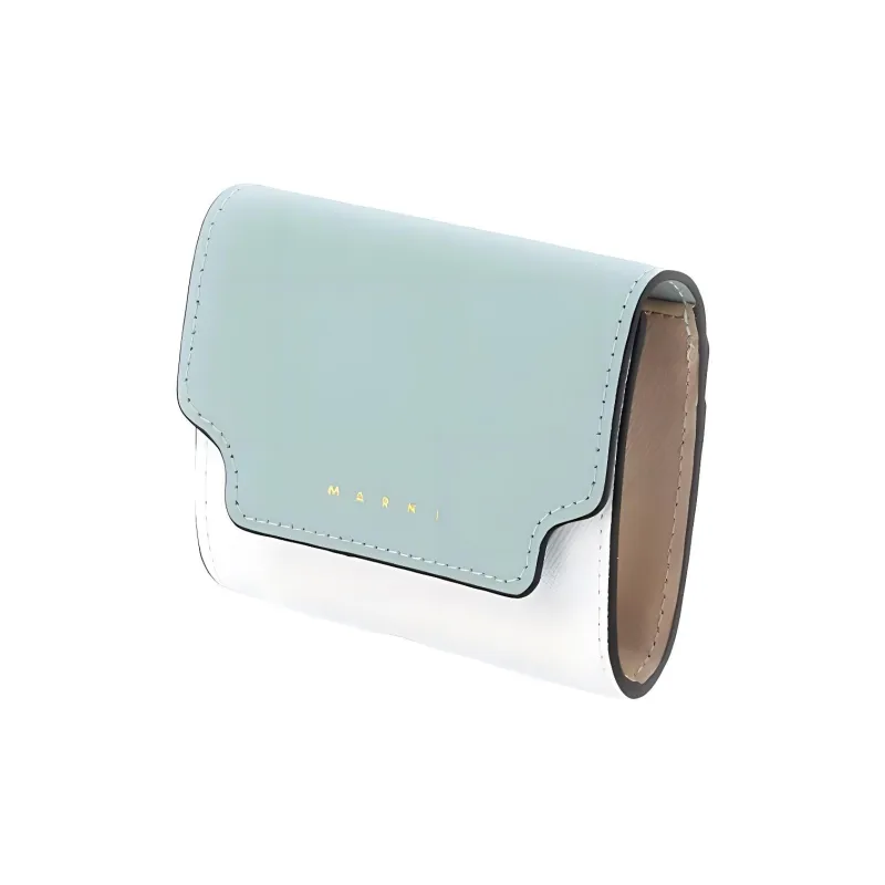 MARNI Logo Printed Two Toned Wallet-2