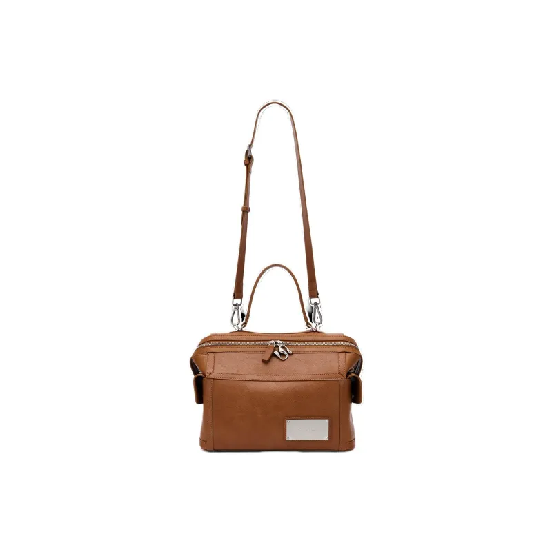 MCMIKO Cow Leather Backpack Regular Women's Nut Brown-3
