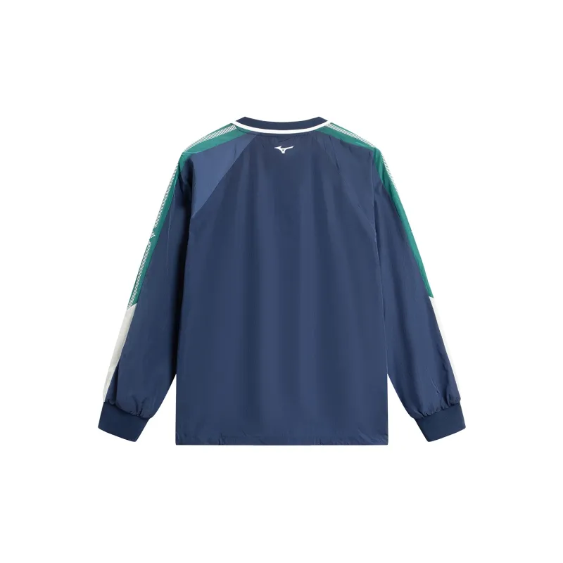 Mizuno Sweatshirt Unisex Wind Rush Blue-1