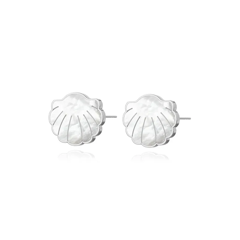 RAWNESS Titanium Steel Stud Earrings Unisex-2