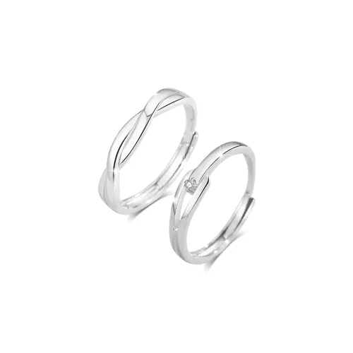 BLANK IN BLANK Sterling Silver Rings Unisex