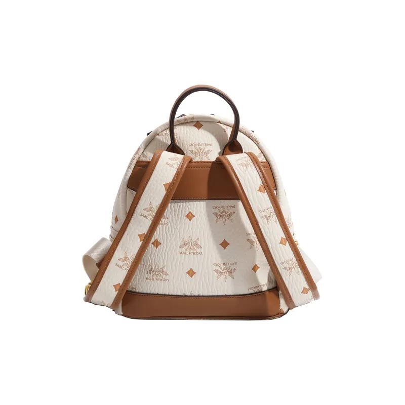 MISS GAIL Synthetic Leather Carry Backpack Tubas Women's Multicolor-30