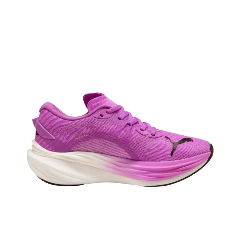 PUMA Deviate NITRO 3 Cushioning Slip Resistant Low Top Running Shoes Women's Purple-1