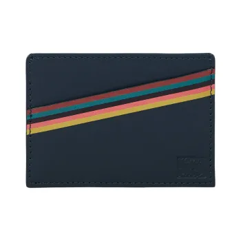 Paul Smith Leather Card Holder Men's Marine Blue
