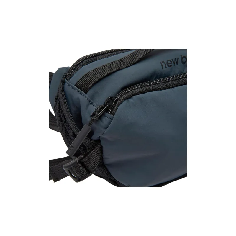 New Balance Nylon One Shoulder Handbag Unisex Dark Gray-4