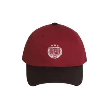 FILA 100% Cotton Baseball Caps Unisex Red