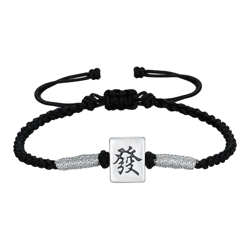 Inker Good Stone 999 Fine Silver Bracelets Unisex-0