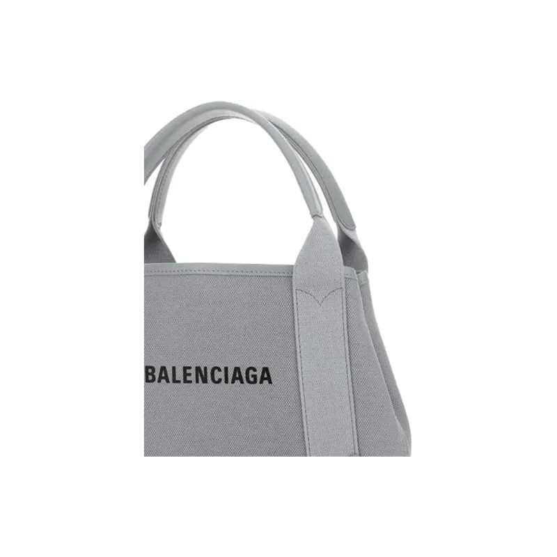 Balenciaga Cotton Handbag Mini Women's Gray-2