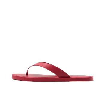 ZARA LIMITED EDITION Flip Flops Men's Crimson