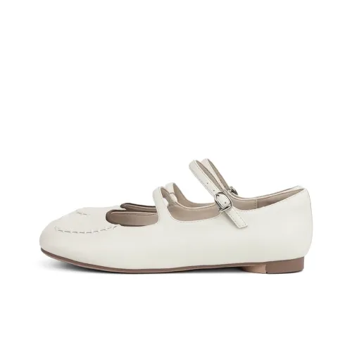 CIHI Handwoven High-Density Satin Imported Ribbon Casual Single Shoes