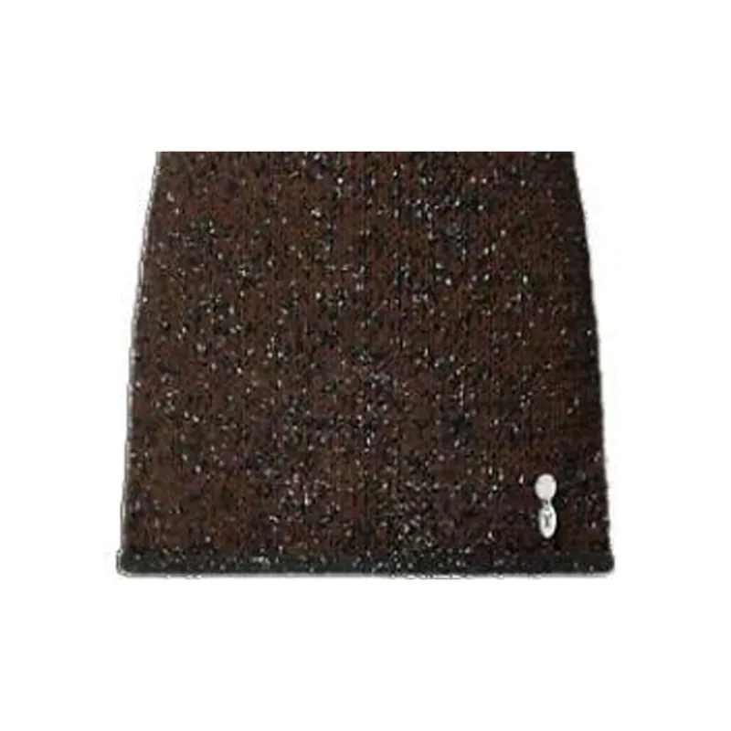 LOUIS VUITTON Glitter Knit Mini Dress-4