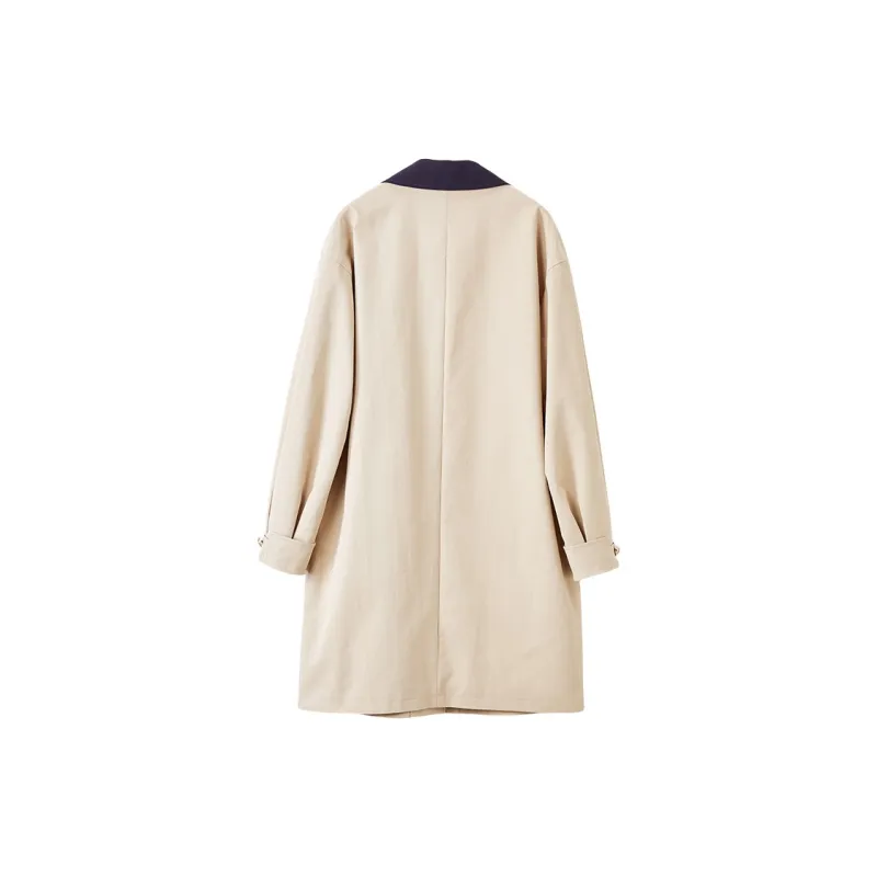 XIANGYING Trench Coat Women's Khaki-1