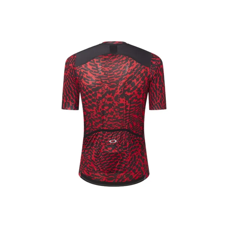 Oakley Endurance Dazzle Camo Jersey Soccer Jerseys Men's Red/Black-1