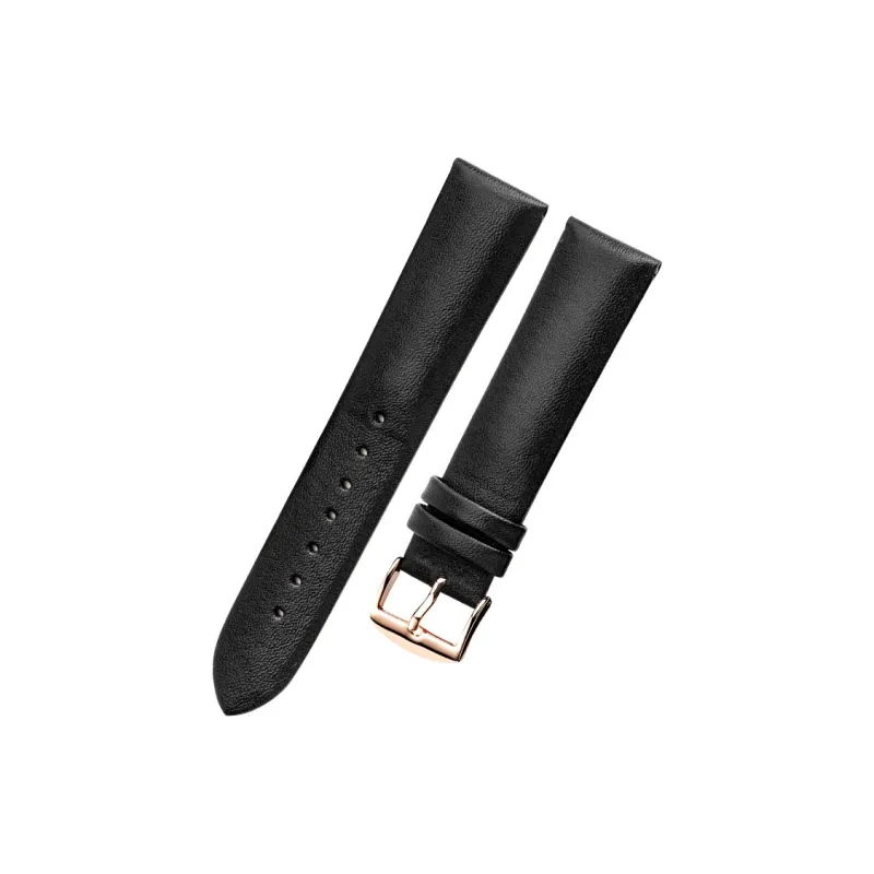 MILANQIAN M&Q Dw Tissot, Omega, Casio, CK Compatibility Watch Band 190 200mm Genuine Leather Material-6