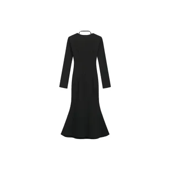 AFGGD Long Sleeved Dresses Women's