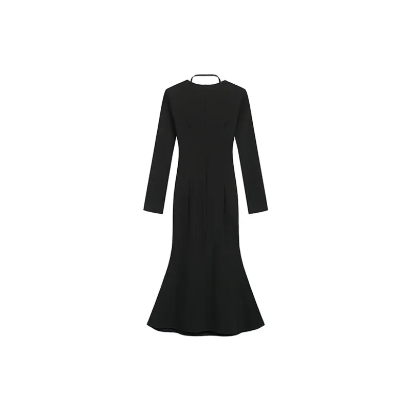 AFGGD Long-Sleeved Dresses Women's-0