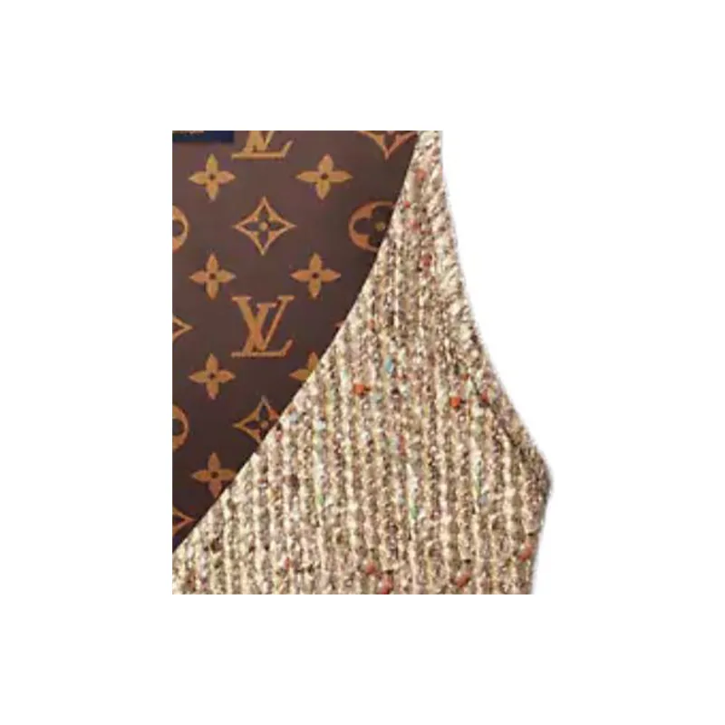 LOUIS VUITTON Lurex Tweed Crop Top-3