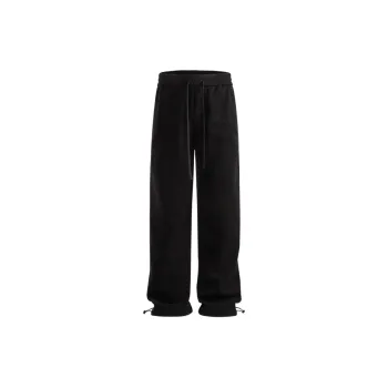 REDCHARCOAL Knitted Sports Pants Men's Black