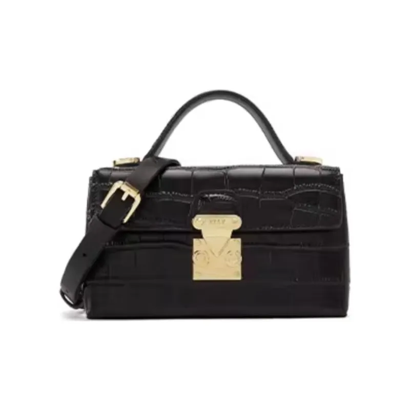 ELLE Cow Leather Shoulder Bag, Crossbody Bag, Handbag Women's Multicolor-0