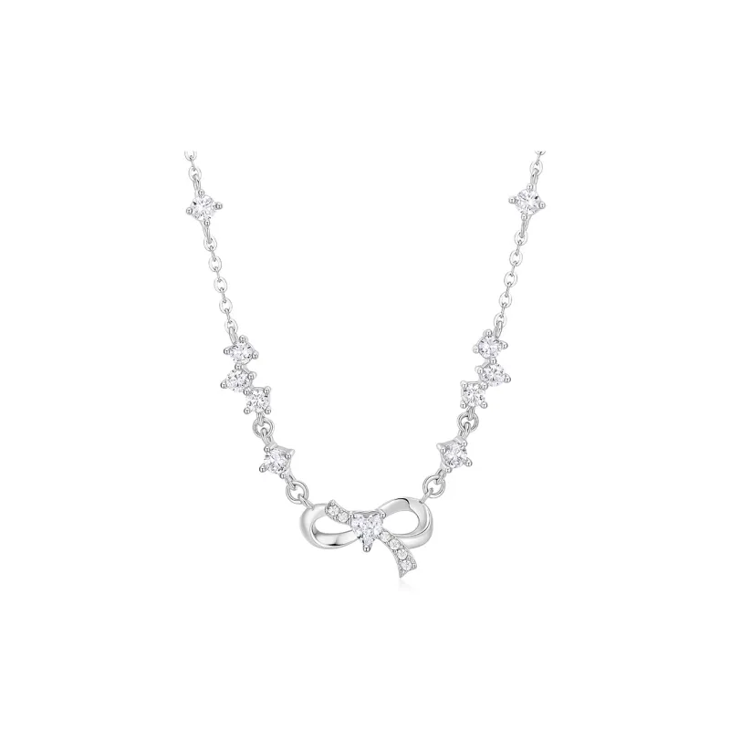 KADER 925 Sterling Silver Necklaces Women's Silver, Gift Box Set-0