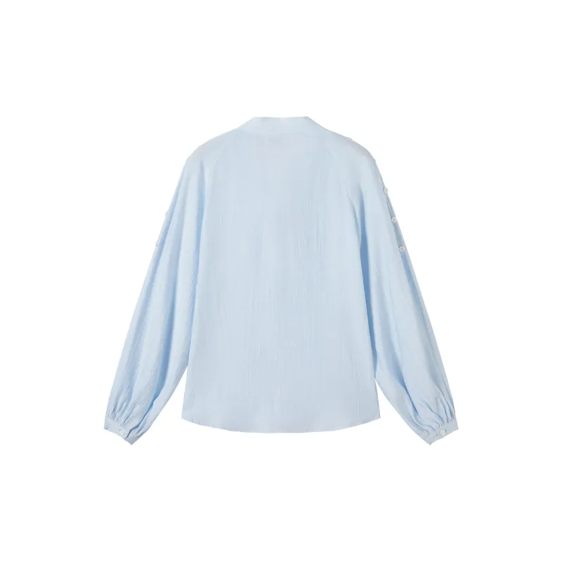 DIALOGUE Chiffon Shirts Women's-1