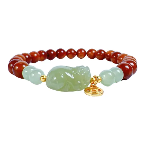 SIYIJIA Kuka Single Wrap Beaded Bracelet Unisex
