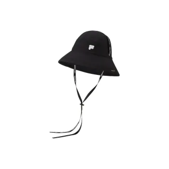 FILA FUSION Polyamide Bucket Hats Unisex Black