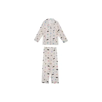 Joycefuuu Bra Pajama Set Women's Ecru