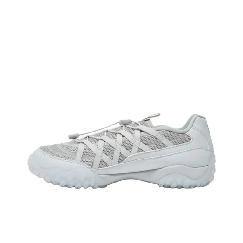 FILA Eshape Race Anti Slip Wear Resistant Low Top Running Shoes Unisex White-2