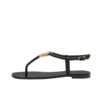 Giuseppe Zanotti/GZ Tie Flat One Strap Sandals Women's Black