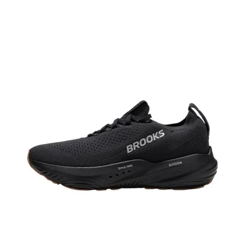 Brooks Cushioned Wear Resistant Coverage Low Top Running more Unisex Black