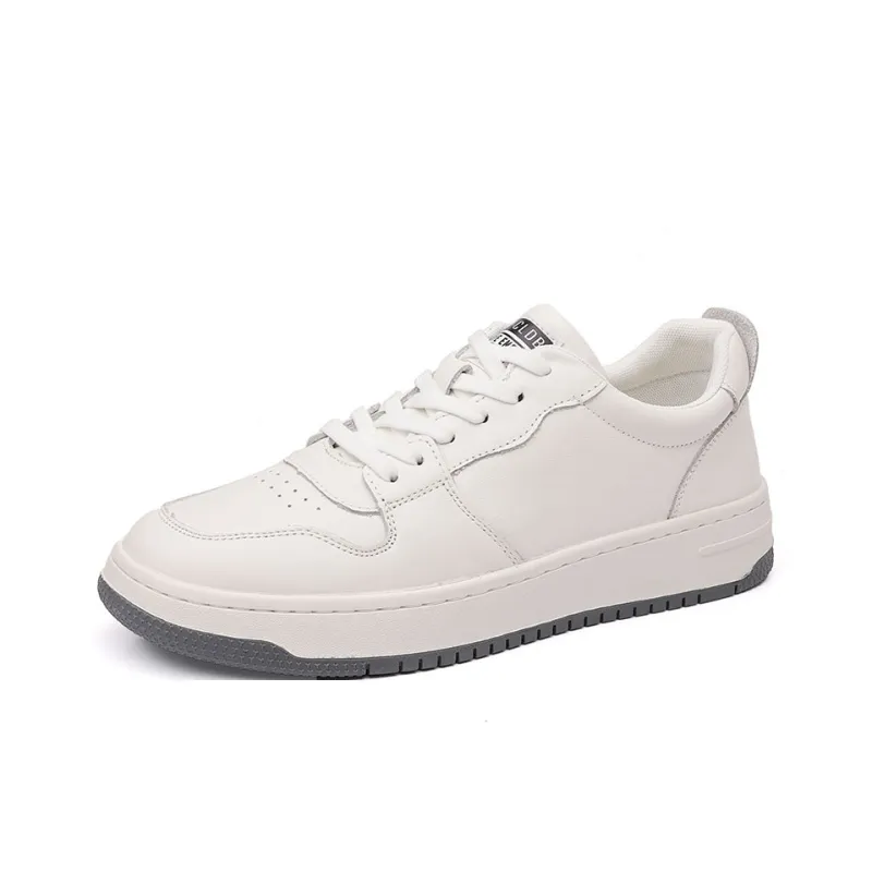 POPULAR ROUSE PR Low Top Skateboard Shoes Men's White-1