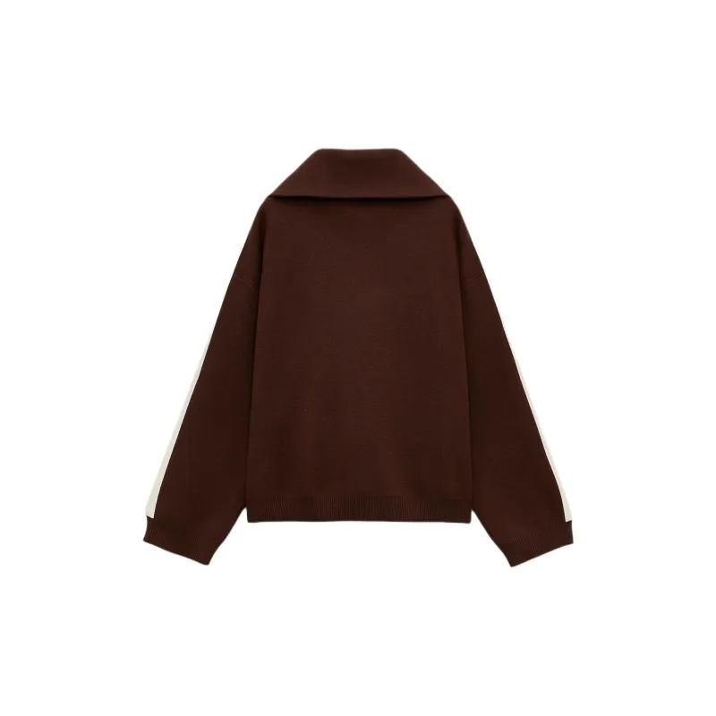 ZARA Sweatshirts Women's Brown-1
