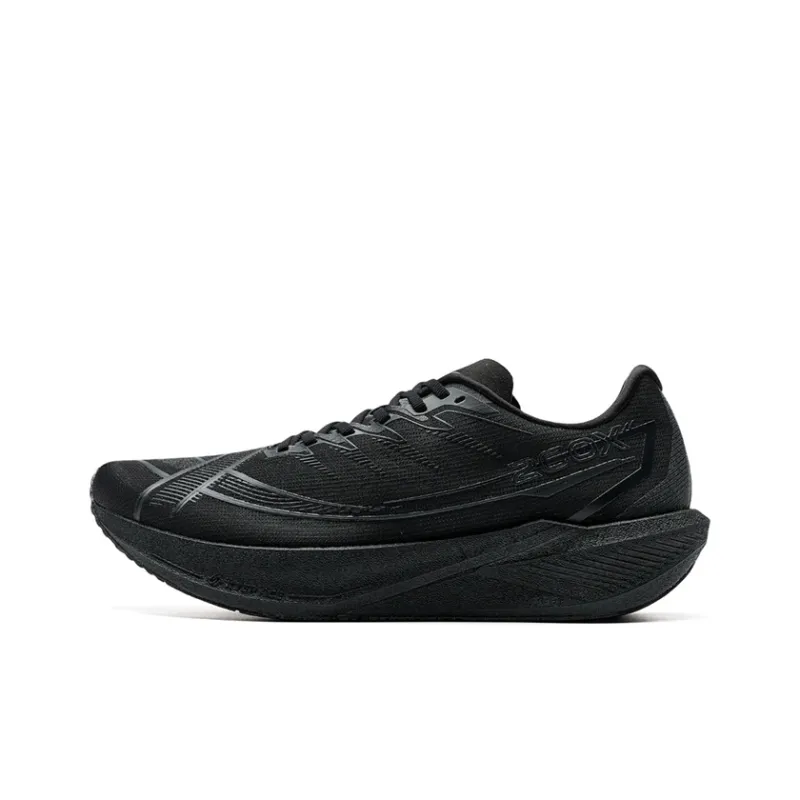 XTEP 260X 2.0 Running Shoes Men Low Top Black-0