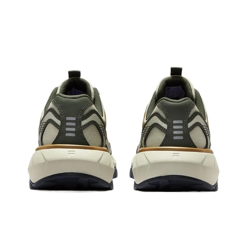 FILA FUSION GRAVEL Stratum Shoes Abrasion-Resistant Low-Top Casual Shoes Men's Green Brown-4