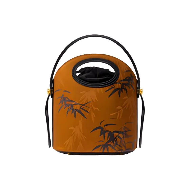 Pmsi Cow Leather, Split Cow Leather Bucket Bag Handbag Trumpets Women's Multicolor-6