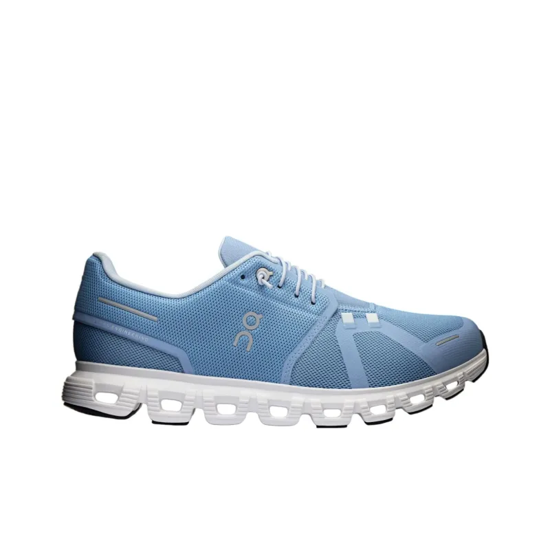 On Running Cloud 6 Chambray White-1