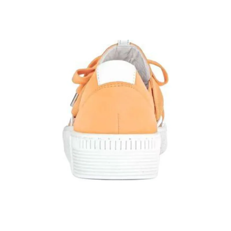 Gabor Fashion Low Top Casual Shoes Unisex Orange-4
