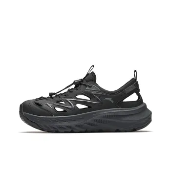 Anta Slip Resistant, Breathable, Height Increasing, Coverage, Lightweight River Trekking Shoes Men's Black