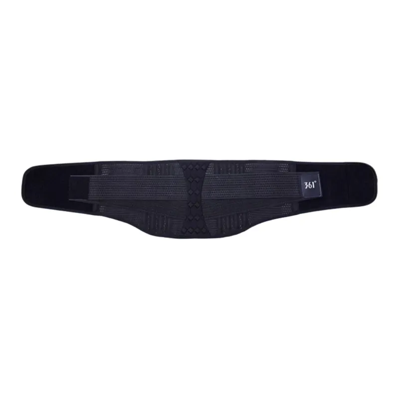361° Back Support Braces Badminton Yoga Breathable Compression Black Polyamide Elastane Polyester Neoprene Unisex-1