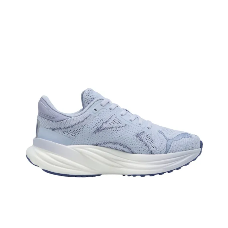 PUMA Magnify Nitro 2 Shock Absorbers With Slip Resistant Features Low Top Casual Running Shoes Women's Gray Blue-1