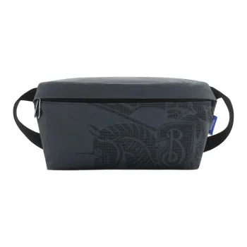 Burberry Polyamide Sling Bag, Fanny Pack Men's Dark Blue