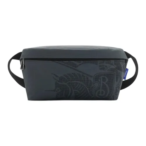 Burberry Polyamide Sling Bag, Fanny Pack Regular Men's Dark Blue