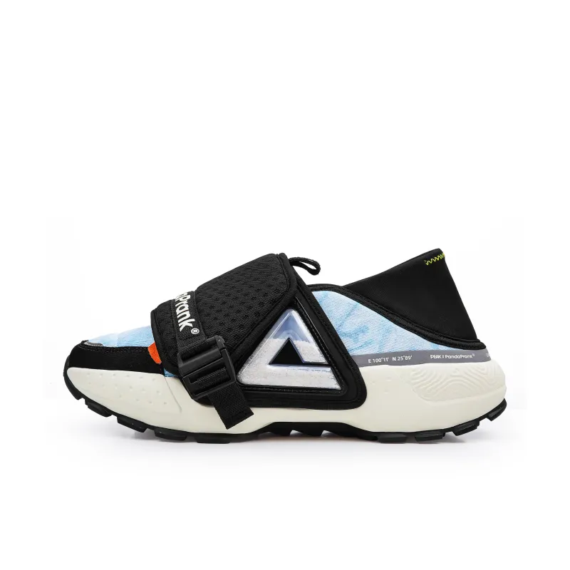 PandaPrank x PEAK Cushioned Slip-Resistant Abrasion-Resistant Low-Top Casual Shoes Unisex Dark Blue-1