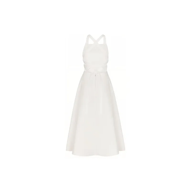 DIOR Slip Dresses Women's White-1