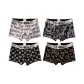 [4 Pack]Black Gold G+White Base MO+Black Sole G+Navy Blue